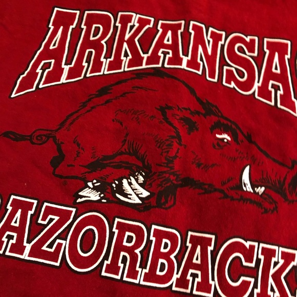 Vintage Arkansas Razorbacks T-Shirt, XL - Picture 2 of 3
